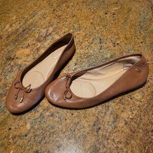 Lauren Ralph Lauren Women's Jayna Nappa Leather Flats